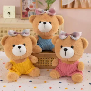 Bear-With-Bow-Plush-Toy-Small