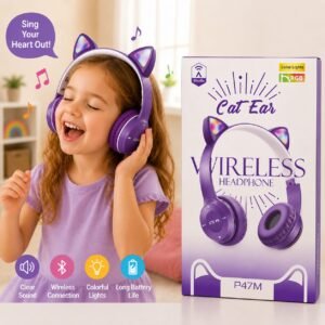 Kids Cat Ear Wireless Headphone