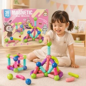 Magnatic Bar Blocks 36Pcs