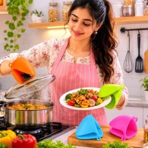 Silicon Hot Pot Holder 2Pcs