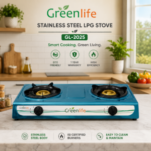 Greenlife GL-2025 Stainless Steel LPG Stove