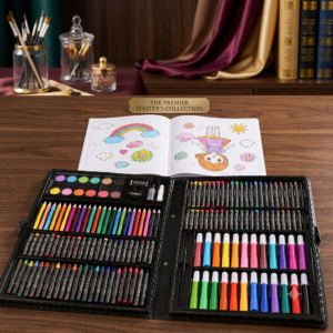 Kids 168 Colour Set [ Water Colour / Colour Pencils / Crayon / Paticklem