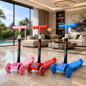 Foldable 3-wheels Kids Scooter